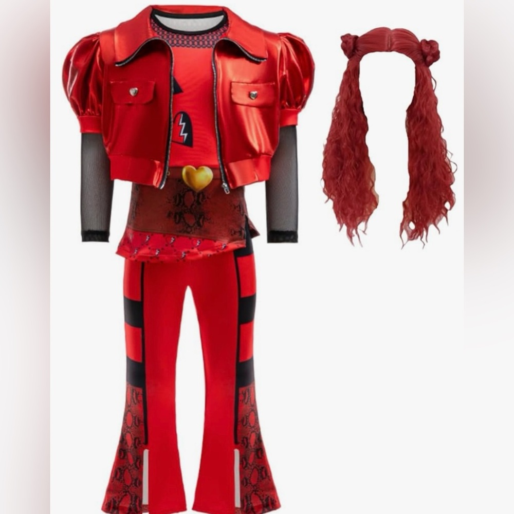 NWT Descendants: Rise of Red RED Costume